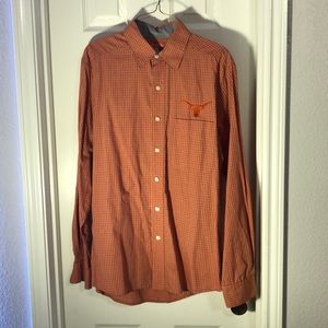 Antigua Texas Longhorns Medium Button Down Shirt